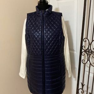 NWT Talbots Quilted Primaloft Vest Size Large